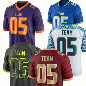 Maillot de football imprimé à manches courtes, tissu en maille léger, coupe unisexe adulte, séchage rapide, antibactérien, grande taille, logo personnalisé - Product Image 1