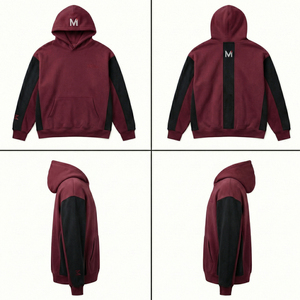 Sudadera Extra Grande Aura Recovery de MALUZA INDUSTRIES, Ropa Urbana de Invierno, 100% Algodón Felpa, Ecológica, Opciones Personalizadas, Exportación - Product Image 6