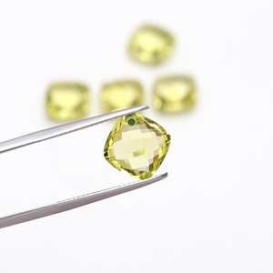 เลมอนควอตซ์ธรรมชาติทรงหกเหลี่ยมเจียระไนอย่างดี ได้รับการรับรองจาก GIA น้ำหนัก 3.00 กะรัต สีเหลือง ขนาดปรับเทียบ 12x12 มม. แบบเม็ดเดี่ยวสำหรับทำเครื่องประดับ - Product Image 4