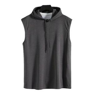 Men's Winter Sleeveless <b>Workout</b> <b>Hoodie</b>-Stretchable Comfortable for Fitness Bodybuilding Gym Sleeveless <b>Hoodie</b> - Product Image 4