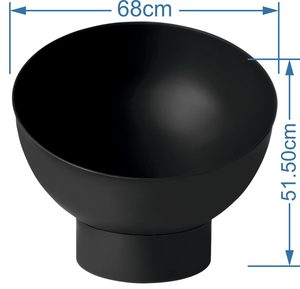 Brasero en acier moderne à gaz naturel, portable, pour chauffage de jardin et patio, amélioration esthétique, meilleures ventes, vente en gros Inde - Product Image 4