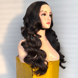 Peluca de Cabello Humano Vietnamita 100% Natural de Alta Calidad, Pelucas con Frente de Encaje, Cabello Ondulado - Product Image 5