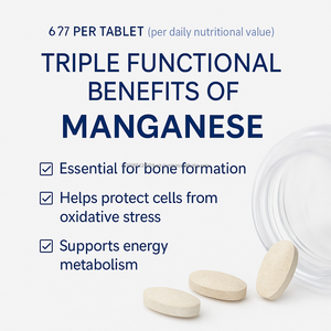 Calcio Magnesio Zinc Vitamina D K Tabletas Suplemento de soporte para articulaciones óseas 30 unidades - Product Image 5