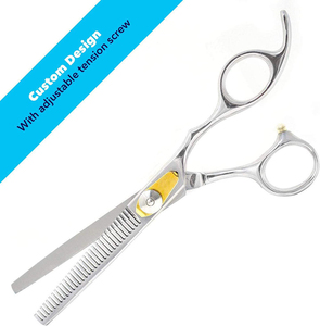 Ciseaux professionnels pour la dégaine des cheveux, poignée confortable, ciseaux texturisants, accessoire de salon de coiffure, ciseaux de dégaine - Product Image 3