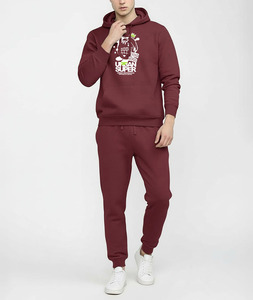 Sweat-shirt à capuche personnalisé pour homme, imprimé DTF, en molleton de coton mélangé de qualité supérieure, OEM ODM, logo personnalisé, vente en gros, streetwear - Product Image 5