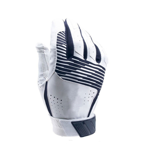 Breathable High Quality Genuine Leather <b>Baseball</b>/Softball Batting Gloves Ambidextrous Hook Loop Closure Wrist Support for Adults - Product Image 4