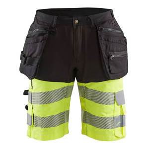 Pantalones cortos de trabajo reflectantes para hombre, pantalones cortos de seguridad para hombre, pantalones cortos de alta visibilidad para trabajo de seguridad. - Product Image 1