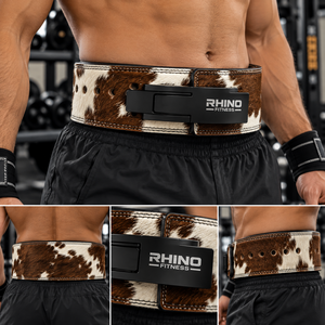 Ceinture de musculation réglable RHINO FITNESS en néoprène avec boucle à dégagement rapide, soutien lombaire durable pour la gym et le sport - Product Image 4
