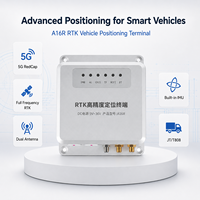 Terminal de positionnement GPS pour véhicule A16R 5G RedCap RTK GNSS, dispositif de suivi GPS haute précision, double antenne, IMU, télémétrie de flotte, IP66