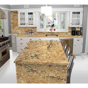 Durable Alaska Gold <b>Granite</b> for Flooring Wall Cladding Countertops and Premium Interior Exterior Building Finishes - Product Image 1
