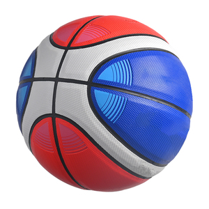 Ballon de basket en PU bleu, rouge et blanc, taille 7, pour usage extérieur, léger, pour adultes - Taille 7, 29,5 pouces, vert, écologique - Product Image 6