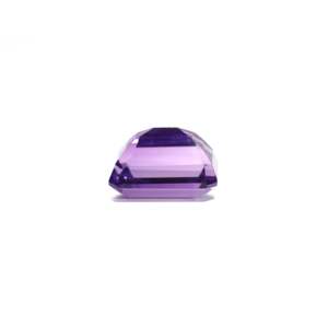 Natural Amethyst Loose Gemstone 8.4 Carat Heart Faceted Cut 20mm for Fine Jewelry - Product Image 3