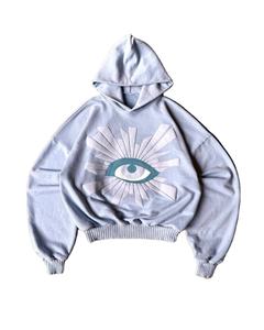 Sweat-shirt en molleton 100% coton personnalisé en gros, sweat-shirt à épaules tombantes pour homme, brodé pour un style décontracté d'hiver, surdimensionné - Product Image 3