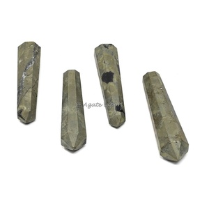 ไพไรต์จุดคริสตัลสองจุดจุดจุดกำจัดจุดหินคริสตัลรักษา - Product Image 1