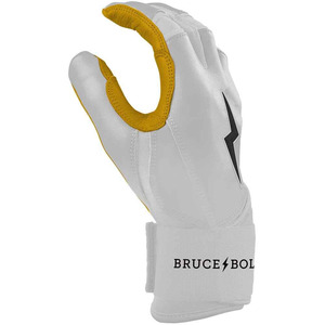 Guantes de Bateo de Cuero Serie Original con Puño Largo, Cierre de Gancho y Bucle, Soporte para Muñeca, Ligeros y Transpirables para Béisbol y Sóftbol - Product Image 3