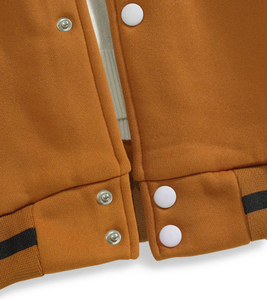 Chaqueta Deportiva Varsity Unisex de Diseño Invernal para Béisbol, Fabricada en Fábrica, Venta al Por Mayor, de Forro Polar, Secado Rápido y Transpirable - Product Image 3