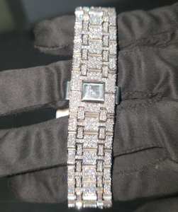 Luxury Fashion <b>Men's</b> Alloy Stainless Steel Iced Diamond Analog <b>Watch</b> VVS Moissanite Glass 3BAR Water Resistant 42mm Mechanical - Product Image 5