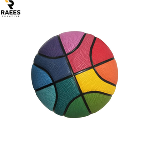 Ballon de basketball sur mesure de haute qualité avec chambre à air en caoutchouc naturel, design respirant, pour adultes, poids 580-620g - Product Image 1