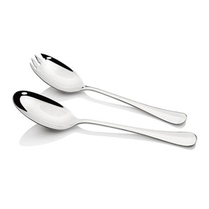 ชุดอุปกรณ์เสิร์ฟสลัดสแตนเลสหรูหรา สำหรับตกแต่งโต๊ะบุฟเฟ่ต์ - Product Image 1