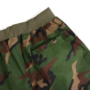 Hot Selling Summer Jungle Camouflage Pattern <b>Elastic</b> Waist Men's Above Knee Pants OEM Custom logo Outdoor Hunting Shorts - Product Image 5