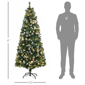 Albero di Natale di 1,8 m, Decorazioni Festive per le Feste - Product Image 3