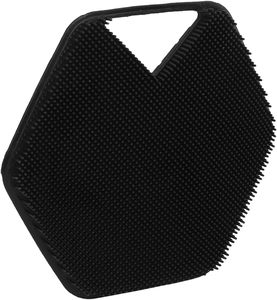 Brosse exfoliante pour le corps en silicone hexagonale moderne pour adultes, outil de massage pour le bain - Product Image 4