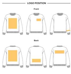 เสื้อสเวตเชิ้ตผู้หญิงแบบลำลอง คอตั้ง ใส่ได้สองด้าน ผ้าฝ้าย 100% แห้งเร็ว สไตล์วินเทจ แฟชั่นสาวๆ ไซส์พลัส ใส่ได้ทุกวันในฤดูหนาว - Product Image 5