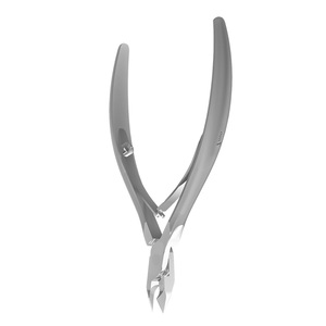 SMART-50 (7 mm) Private Label Nail Cuticle Nippers Dall Finish Ultra Fine <b>Pointed</b> Tip Nail Care Clippers For Beauty - Product Image 3