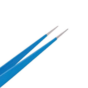 European Bipolar Forceps Straight 20 cm 2mm Tip Stainless Steel Non Stick Surgical Tweezers Reusable Precision <b>Instruments</b> Tools - Product Image 3