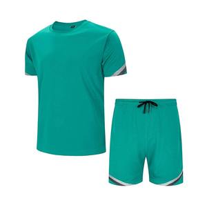 Ensemble deux pièces t-shirt et short personnalisé de haute qualité pour homme – Tenue décontractée d'été - Product Image 5