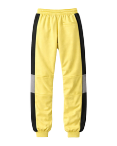 Conjunto Deportivo Personalizado para Hombre en Amarillo y Negro, Chaqueta con Cierre Completo y Pantalones Jogger, Fabricante de Ropa Deportiva Personalizada OEM - Product Image 6