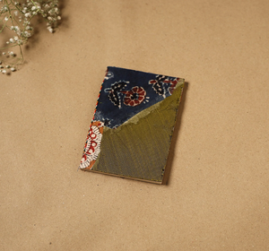 Multicolor Fabric Patch Notebook Handmade Paper Diary Cloth Cover Mini Journal Travel Writing Memo Notes Sketchbook Gift Item - Product Image 1