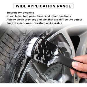 Spazzole Bianche Semplici e Pratiche per la Pulizia di Tappeti Auto e Tappetini Domestici - Product Image 5
