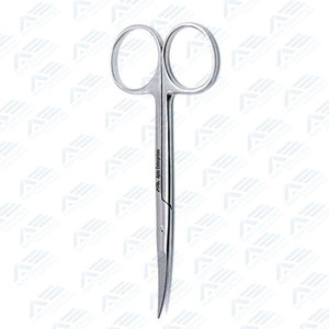 Premium 4,5 \ "Manual Power Tijeras de IRIS de acero inoxidable Instrumento Médico Veterinario quirúrgico recto - Product Image 3