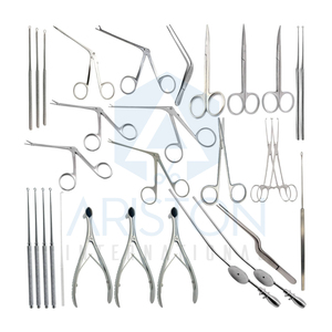 Juego de 31 Piezas de Instrumentos Quirúrgicos ENT, Kit Médico Quirúrgico de Acero Inoxidable - Product Image 2