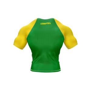 Best Quality Men's Rash Guards Sportswear Custom Logo Digital Print Solid Breathable Quick Dry Lightweight 160g Polyester/Nylon - Product Image 6