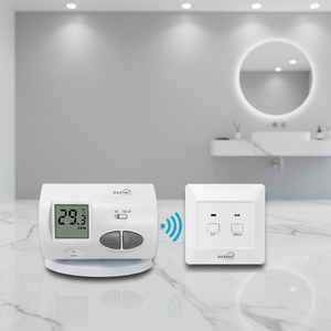 <span class=keywords><strong>Termostato</strong></span> Digitale <span class=keywords><strong>Wireless</strong></span> C3RF 868MHz, Specifico per Sistemi di Riscaldamento e Raffreddamento - Product Image 1