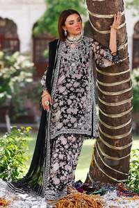 Ensembles de shalwar kameez pour femmes, design en coton / lawn, costumes brodés en coton / lawn, salwar kameez pakistanais - Product Image 3