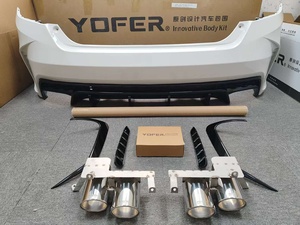 Kit Carrozzeria con Paraurti Anteriore e Posteriore e Minigonne Laterali per Honda Accord (2018-2022) |   Kit Aerodinamico YOFER Night Max Style - Product Image 4