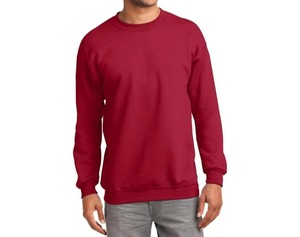 Wholesale 350gsm Crew Neck Unisex Cotton Oversized <b>Sweatshirt</b> Embroidered Crewneck Men Blank O Neck <b>Sweatshirt</b> - Product Image 3