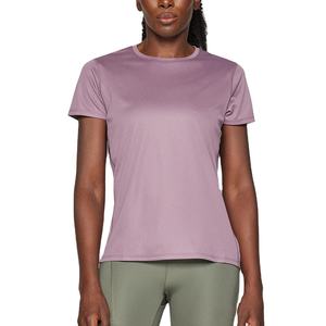 T-shirts pour femmes en gros pour l'été, unis, 100% coton, col rond, coupe ajustée décontractée, impression sur écran, t-shirts pour femmes - Product Image 1