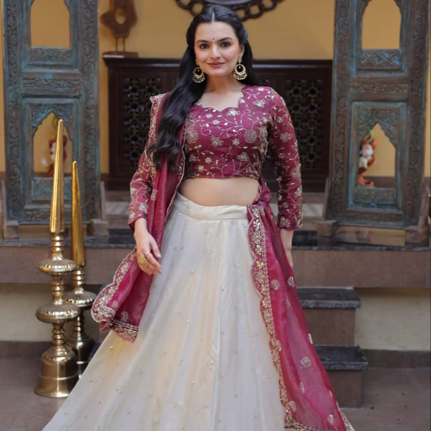 Lehenga Choli Designs for Girls - Stylish Indian Wear
