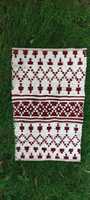 Tapis de sol en tissu tissé, tapis modernes écologiques antidérapants lavables multifonctionnels pour chambres, salles de bain, cuisines