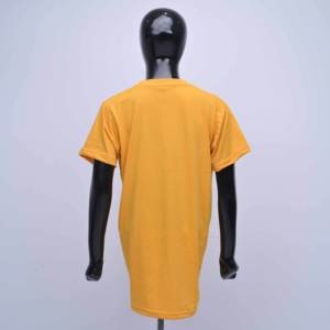 T-shirt jaune à manches courtes pour homme 100 % coton, chemise personnalisée de l'Ordre de l'Étoile d'Orient, vêtements de fraternité et de sororité brodés, haut confortable - Product Image 2
