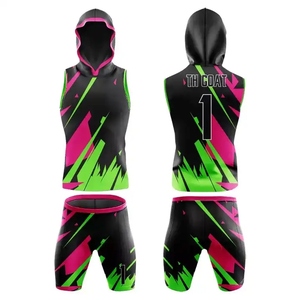 Uniformes de football 7v7 personnalisés de haute qualité, respirants, en polyester sublimé, compression pour joueurs adultes unisexes - Product Image 6