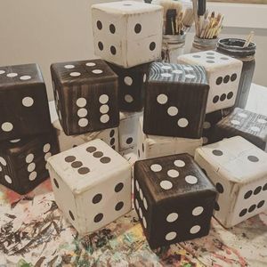 Wooden Dice Large Size Natural Crafts High On Demand Wooden Dice At Affordable Price High Quality Wood Dice Custom Engraving - Product Image 3