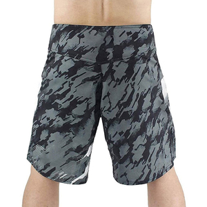 กางเกงชก MMA ลายพรางพิมพ์ลายแบบ Sublimation ระบายอากาศได้ดี ผลิตจากโพลีเอสเตอร์ สำหรับนักต่อสู้ ใช้ได้ทุกฤดูกาล - Product Image 5