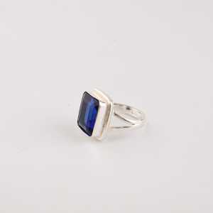 Anillo de Rubelita Rosa con Corte Marquesa, Plata de Ley 925, Hecho a Mano, Estilo Vintage, con Certificado IGI, para Mujeres, Niñas y Unisex - Product Image 2