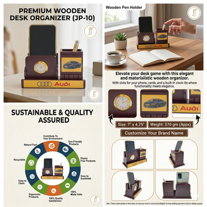 Plateau de table en bois Liviya TimberTouch avec personnalisation pour la fête des mères et Noël - Product Image 3