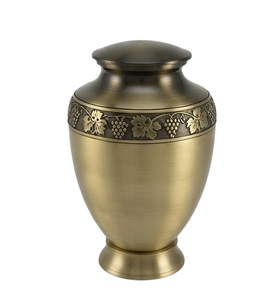 Urnes funéraires commémoratives décoratives en alliage métallique pour cendres humaines crémées, pot de rangement pour restes funéraires - Product Image 2